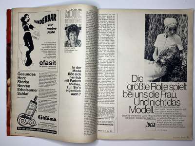 Фотография коллекционного экземпляра №19 журнала Burda 3/1972