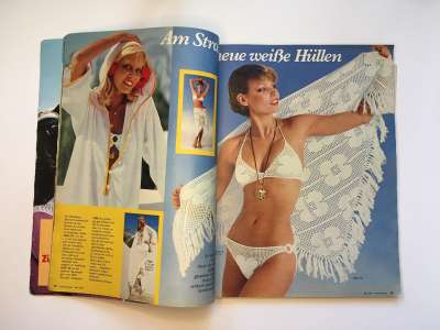 Фотография коллекционного экземпляра №6 журнала Burda 5/1976