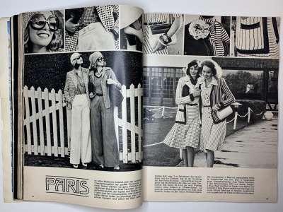 ���������� �45 ������� Burda International fruhling and sommer 1/1974