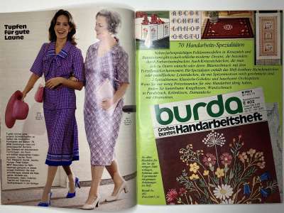 ���������� �12 ������� Burda Plus April-Mai 1978 E404
