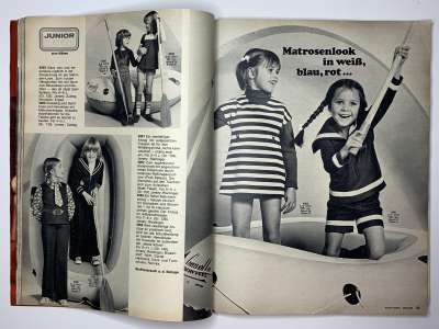Фотография коллекционного экземпляра №24 журнала Burda 3/1972