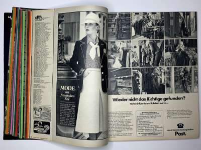 Фотография коллекционного экземпляра №29 журнала Burda 9/1977