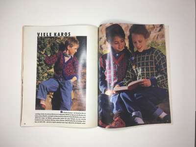 Фотография №15 журнала Burda Дети Модное вязание  3/1989
