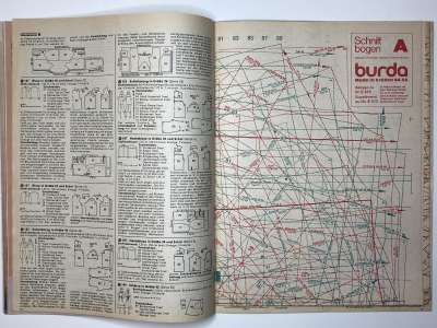 ���������� �10 ������� Burda Plus August-September 1978 E413