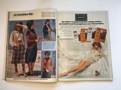 Фотография коллекционного экземпляра №20 журнала Burda 10/1978