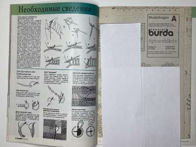 ���������� �������������� ���������� �10 ������� Burda ������� 1/1996