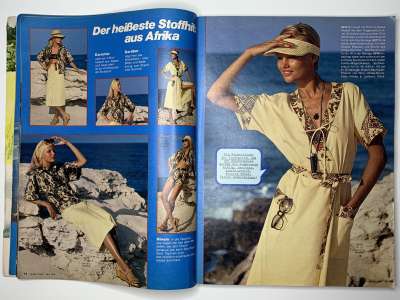Фотография коллекционного экземпляра №6 журнала Burda 6/1976