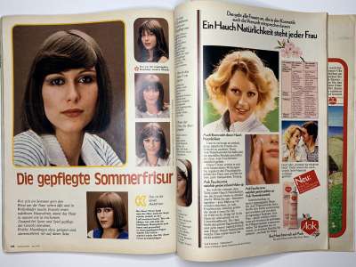 Фотография коллекционного экземпляра №64 журнала Burda 6/1976