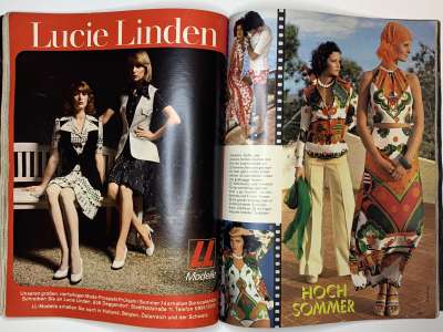 ���������� �74 ������� Burda International fruhling and sommer 1/1974