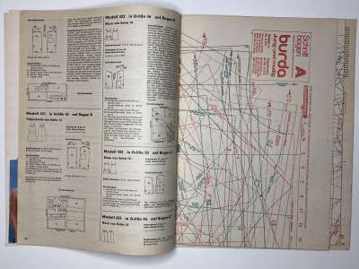 ���������� �10 ������� Burda Plus ��� ������� � ������ 1983 E672