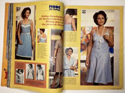 ���������� �25 ������� Burda 6/1974