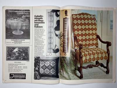 ���������� �15 ������� Burda Groses buntes Handarbeitsheft 1976 E343 ������� ��������� ������ ������ ������