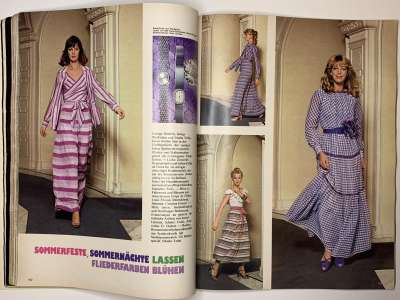 ���������� �59 ������� Burda International fruhling and sommer 1/1974