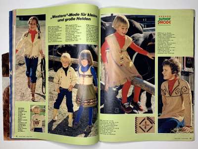 Фотография коллекционного экземпляра №24 журнала Burda 1/1977