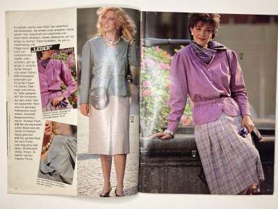 ���������� �5 ������� Burda Plus ����� 1983 E666