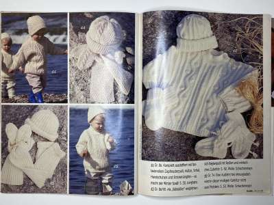 ���������� �16 ������� Burda Baby maschen herbst / winter ���� ������ �������  4/1993