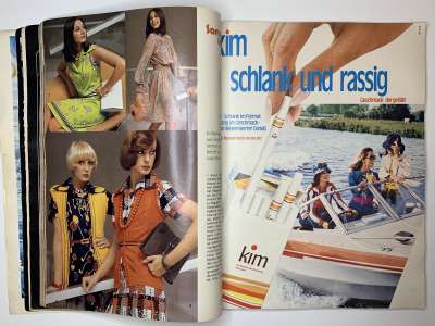 ���������� �28 ������� Burda International fruhling and sommer 1/1974