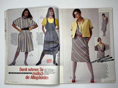 Фотография коллекционного экземпляра №7 журнала Burda 4/1984