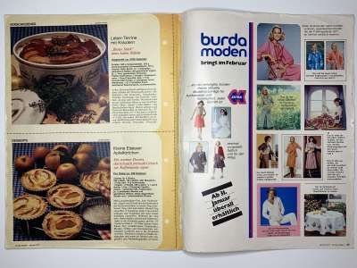 Фотография коллекционного экземпляра №40 журнала Burda 1/1977