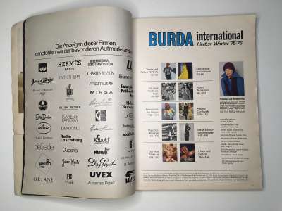  1  Burda. International - 1975/1976