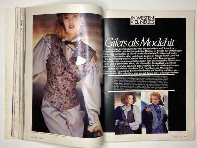 ���������� �56 ������� Burda International ����� Herbst 1985