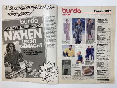���������� �1 ������� Burda 2/1987