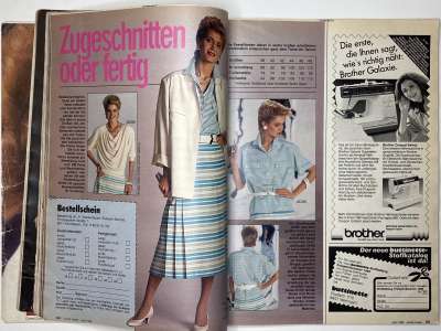 ���������� �33 ������� Burda 4/1985