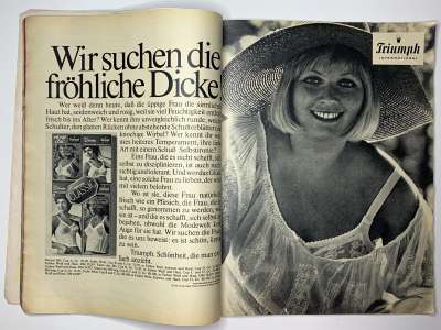 Фотография коллекционного экземпляра №15 журнала Burda 12/1975
