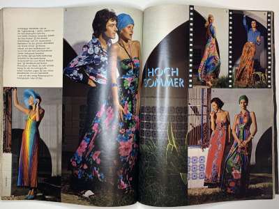 ���������� �72 ������� Burda International fruhling and sommer 1/1974