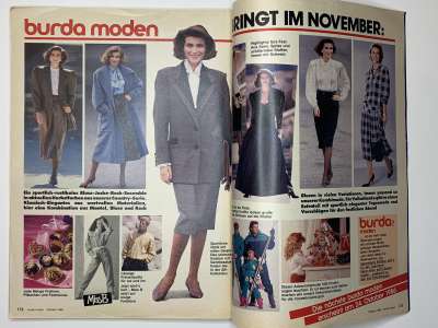 ���������� �85 ������� Burda 10/1986