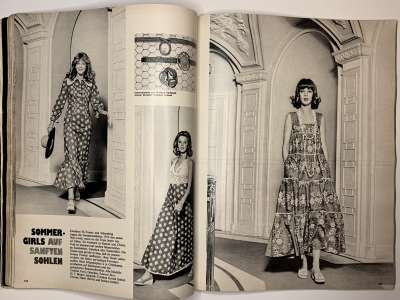 ���������� �58 ������� Burda International fruhling and sommer 1/1974