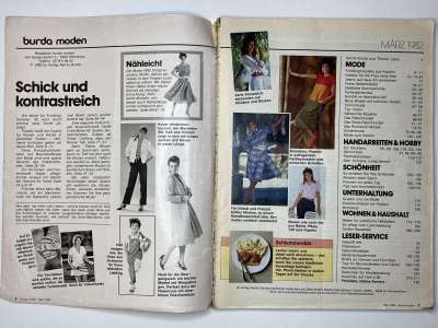 ���������� �1 ������� Burda 3/1982