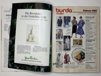 ���������� �5 ������� Burda 2/1986