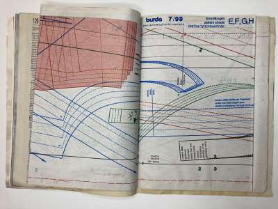 ���������� �5 ������� Burda 7/1999