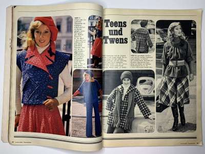 Фотография коллекционного экземпляра №21 журнала Burda 12/1975