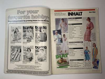Фотография коллекционного экземпляра №1 журнала Burda 5/1984