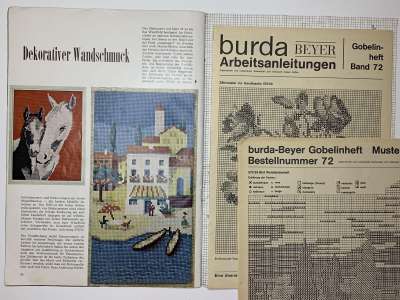 ���������� �13 ������� Burda Beyer Gobelin 1964
