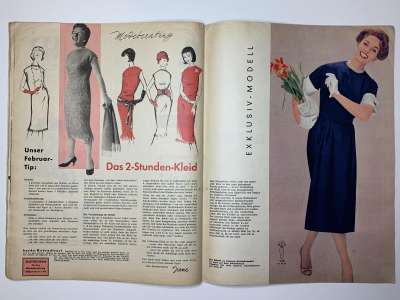 ���������� �19 ������� Burda 2/1958