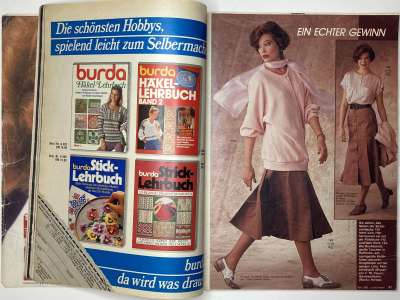 ���������� �21 ������� Burda 4/1985