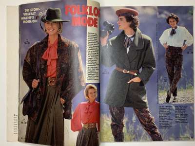 ���������� �16 ������� Burda 10/1986