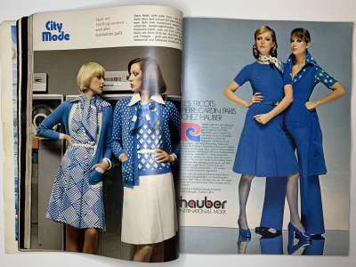���������� �40 ������� Burda International fruhling and sommer 1/1974