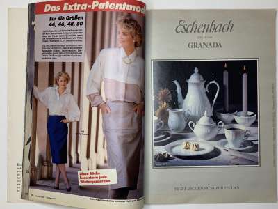 ���������� �24 ������� Burda 10/1986