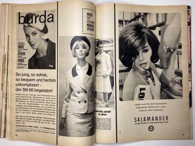 ���������� �44 ������� Burda 3/1966