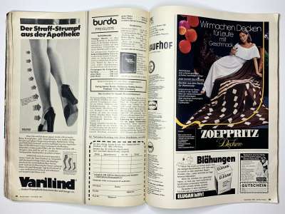 Фотография коллекционного экземпляра №51 журнала Burda 11/1976
