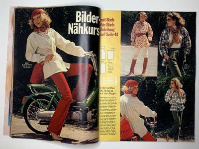 Фотография коллекционного экземпляра №10 журнала Burda 8/1978