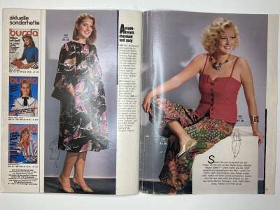 ���������� �18 ������� Burda Plus ��� ������� � ������ 1983 E672