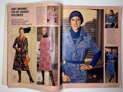 Фотография коллекционного экземпляра №9 журнала Burda 12/1975