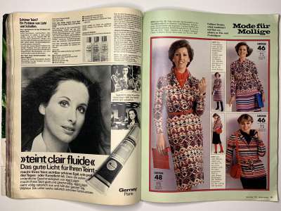Фотография коллекционного экземпляра №42 журнала Burda 11/1976