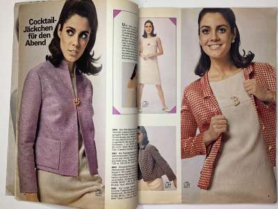 ���������� �5 ������� Burda 10/1966