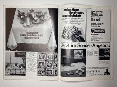 ���������� �15 ������� Burda Groses buntes Handarbeitsheft 1978 E402 ������� ��������� ������ ������ ������